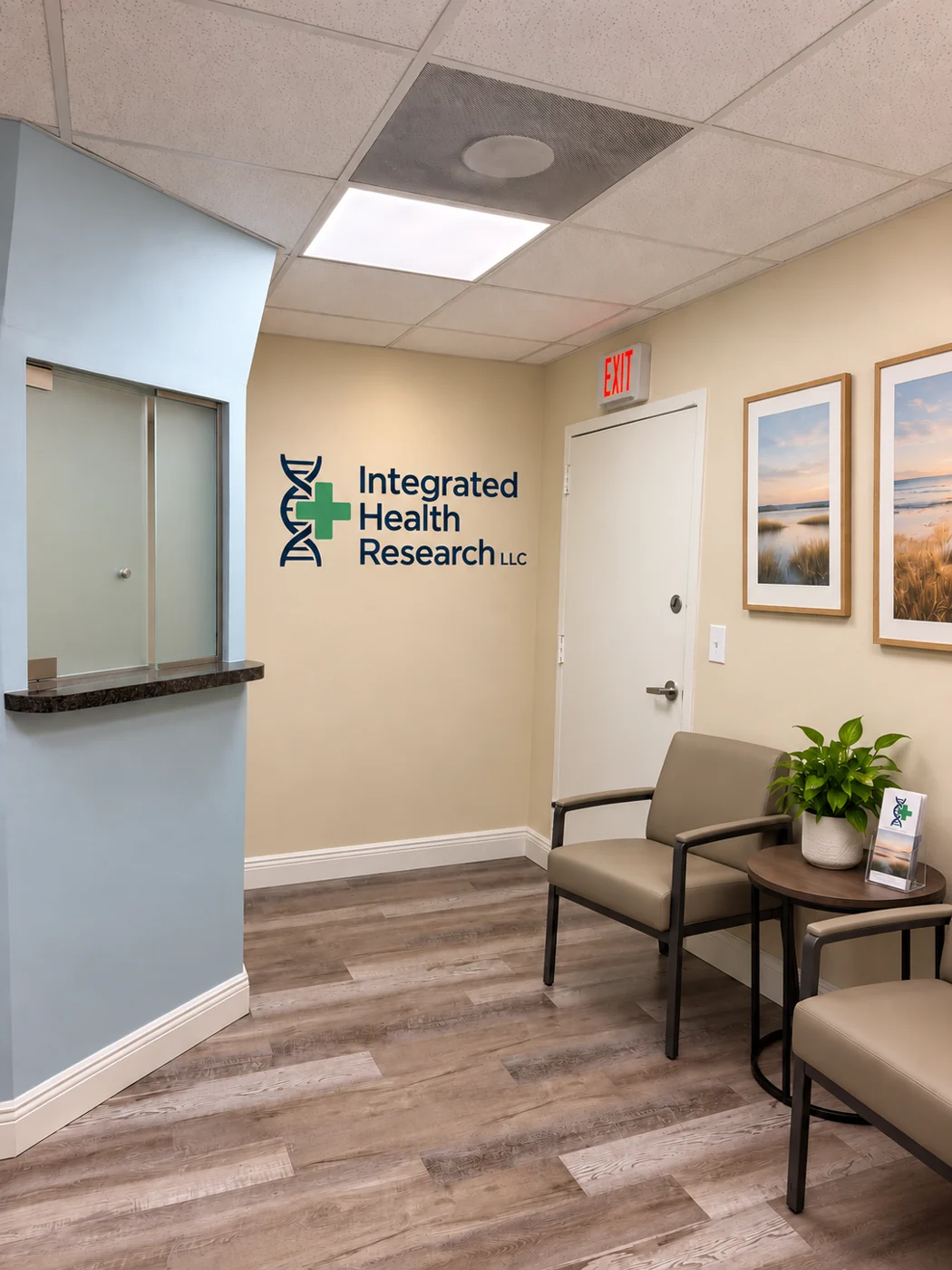 Reception & waiting area