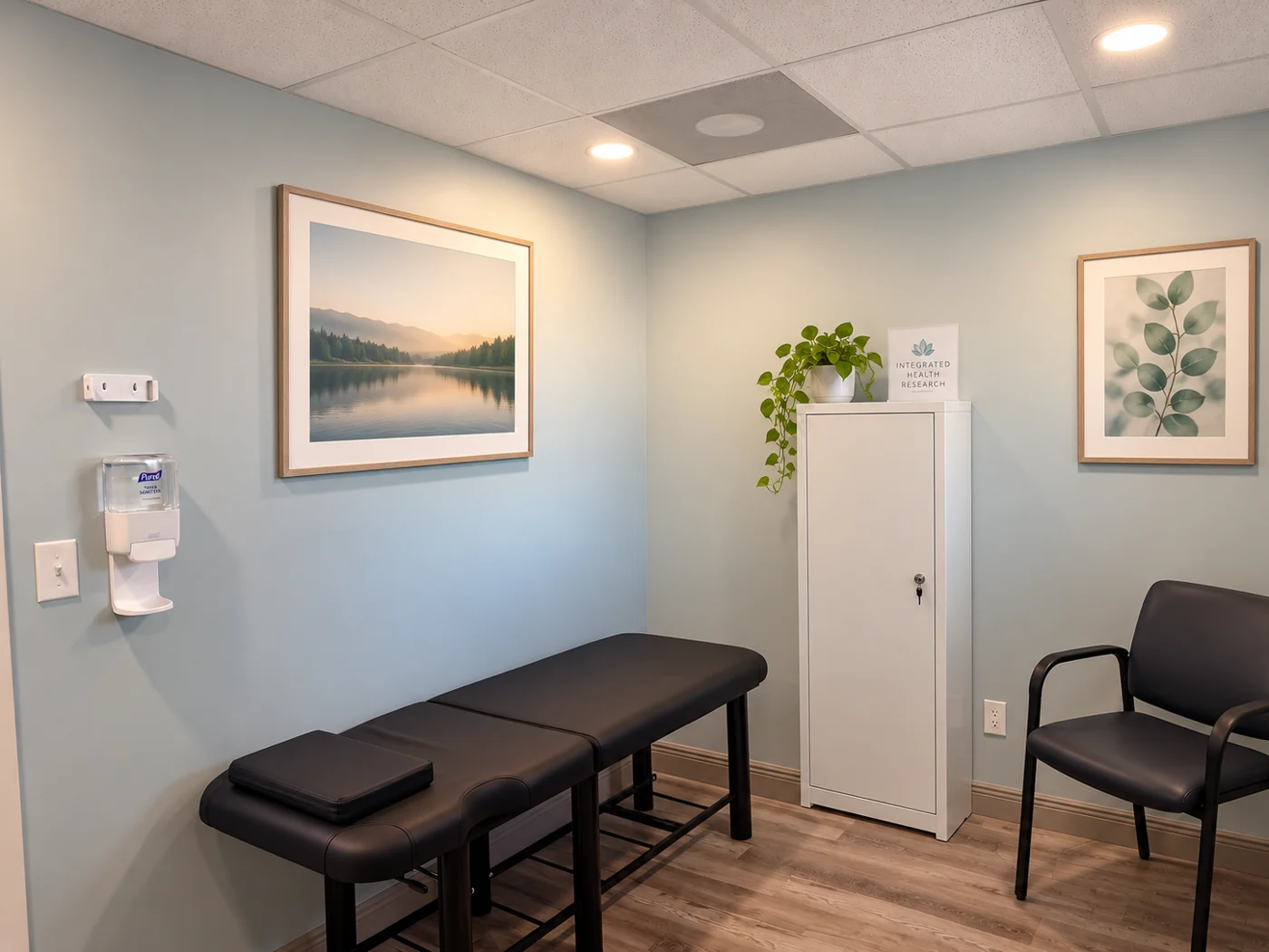 Participant visit room