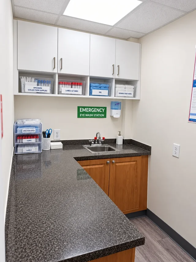 Preparation area